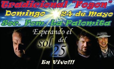 Se viene el tradicional fogón del Barrio La Palomita