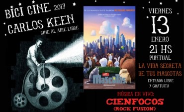 Vuelve el "Bici Cine" al Granero de Carlos Keen