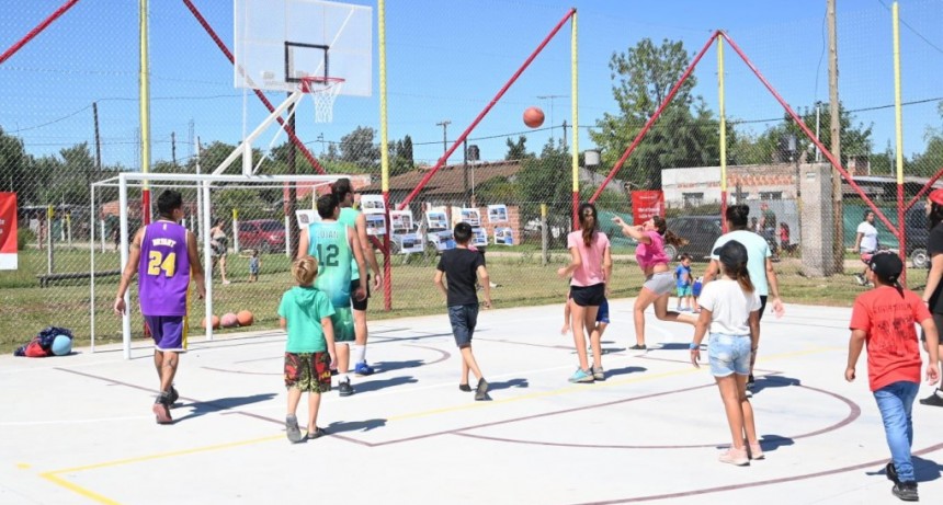Luján al Sol: actividades recreativas de verano en los playones deportivos