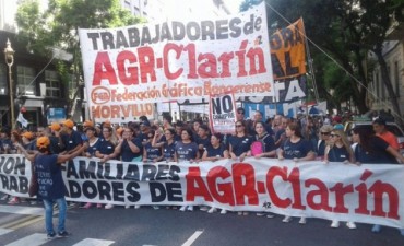Con presencia lujanense, se movilizaron los 380 despedidos de AGR-Clarín