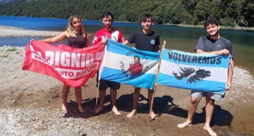 Marcha a Lago Escondido: "No puede haber territorio en manos extranjeras al que no podamos acceder"