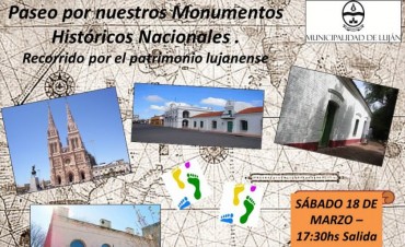 Recorrida patrimonial en el "Día de los Monumentos Históricos Nacionales"