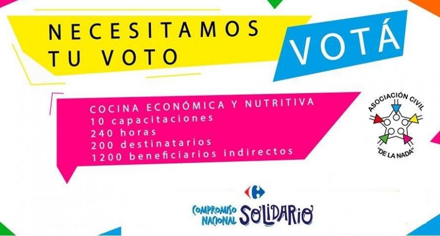 De La Nada participa del 3er Compromiso Nacional Solidario