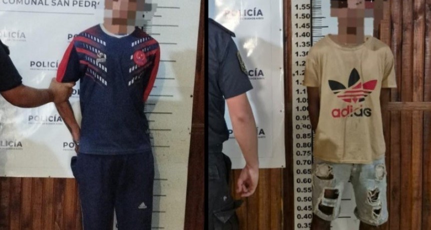 Raid delictivo comenzado en Luján terminó con detenidos en San Pedro