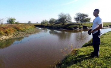Inundados de Luján denunció contaminación en la naciente del río