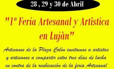Artesanos de Plaza Colón harán Feria Artística contra la reubicación