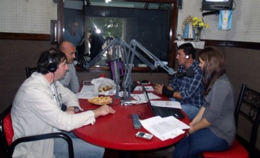 "Info Radio" debutó con la presencia del intendente Oscar Luciani