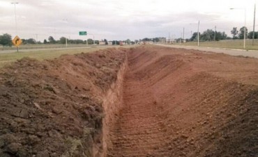 Barrio Ameghino: En un mes finalizan las obras para evitar inundaciones