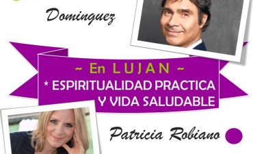 Claudio María Dominguez y Patricia Robiano darán una charla en Luján