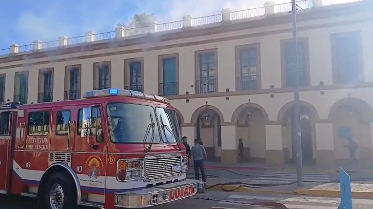 Primer incendio y recrudecimiento con da&ntilde;os en el Archivo del Museo Udaondo