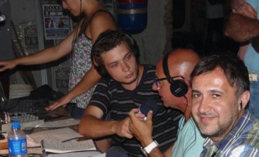 Todo listo para una nueva noche de boxeo