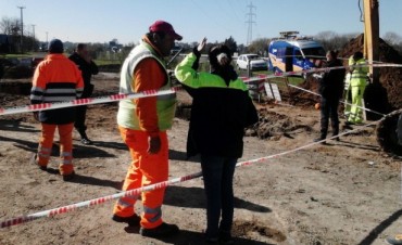 Se derrumba un obra en Acceso Oeste y muere un obrero de 23 años.