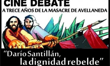 A 13 años de la Masacre de Avellaneda proyectan “Darío Santillán, la dignidad rebelde” en la UNLu
