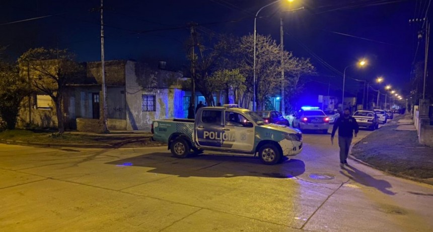 Allanamiento y detención en el barrio El Quinto