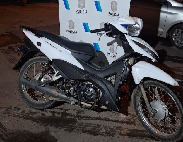 Las motos protagonizaron varios hechos en los &uacute;ltimos d&iacute;as