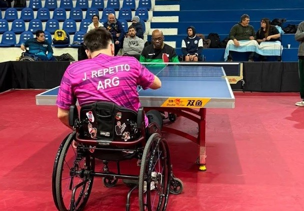 Julian Repetto: "Encontr&eacute; el Tenis de Mesa durante la rehabilitaci&oacute;n"