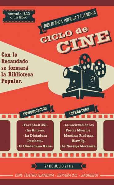 Comienza el ciclo de Cine Flandria