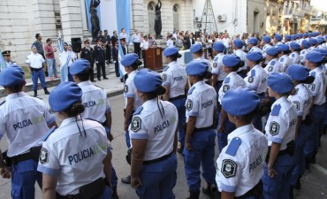 Manifestación en repudio del abuso policial