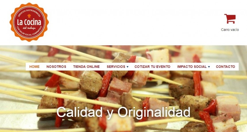 La Cocina del Trabajo lanzó su página web