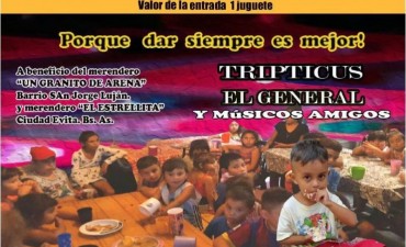 Recolectarán juguetes en recital solidario