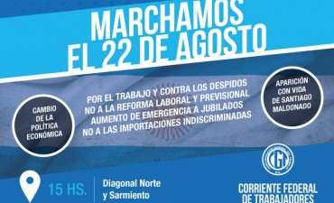 Walter Correa: "La movilización es una herramienta de los trabajadores"