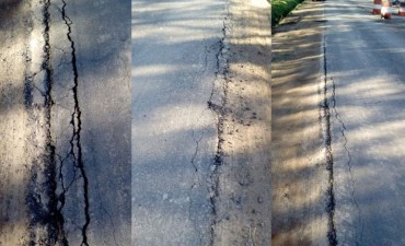 Roturas en la nueva Avenida Cabred