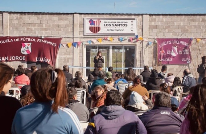  El Club Los Santos inaugur&oacute; sus instalaciones