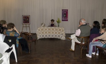 Marta Salerno presentó su libro "Espacio y Tiempo"