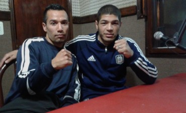 Boxeo Profesional: Papeschi y Medina nos visitaron en la previa del festival