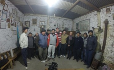El intendente Oscar Luciani se reunió con la agrupación Virgen Gaucha