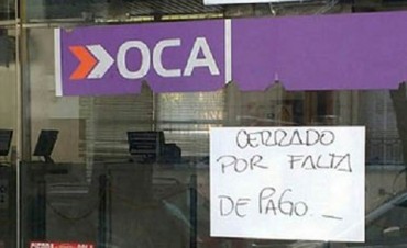 Paro de los trabajadores del Correo OCA