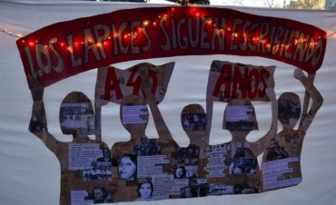 En la plaza colón se recordaron los 40 de la noche de los lápices