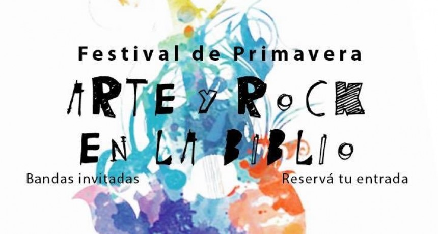 Festival de primavera en la Biblioteca Ameghino