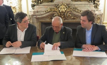 Se firmó el convenio para el Sistema de Alerta Temprana en el Río Luján
