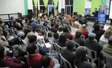 Leo Boto presentó su Plan de Gobierno en Jáuregui.