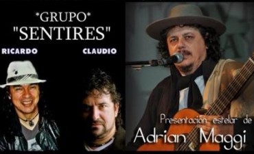 Sentires y Adrian Maggi juntos en Luján.