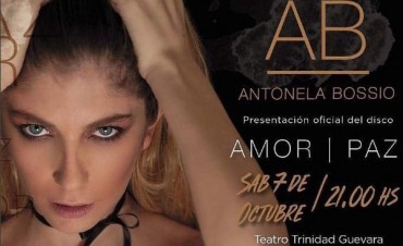 Antonela Bossio presenta su primer disco