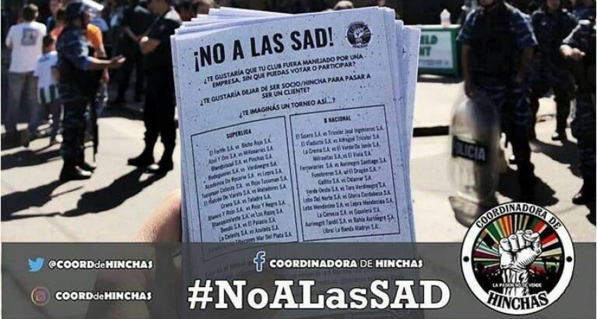 Socios y simpatizantes contra las "sociedades anónimas deportivas"
