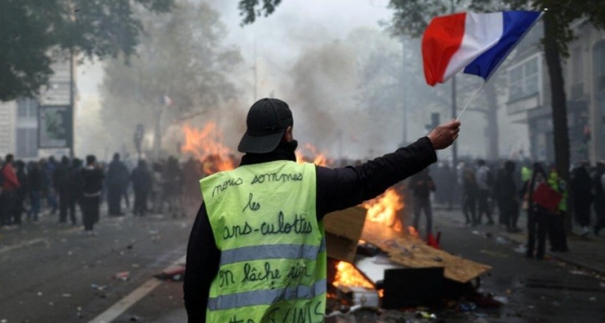 Protestas en París y el contagio al resto de Europa