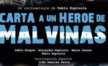 Esta noche: Avant premiere del cortometraje "Carta a un héroe de Malvinas"