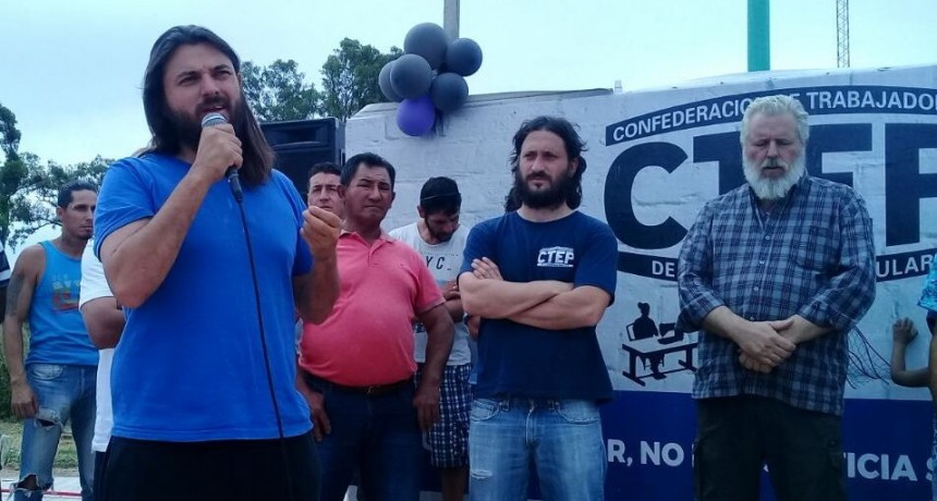 "Nunca vamos a bajar los brazos"
