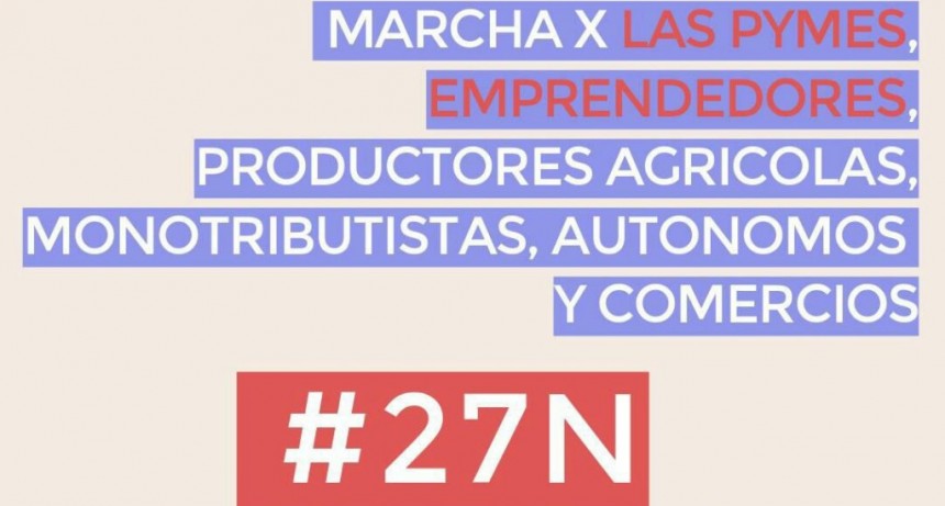 Emprendedores contra "el saqueo impositivo"