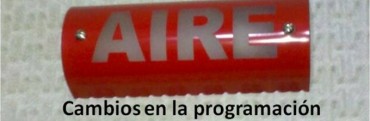 Cambios en la programación
