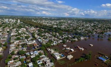 Vecinos juntan donaciones para los inundados de Pergamino